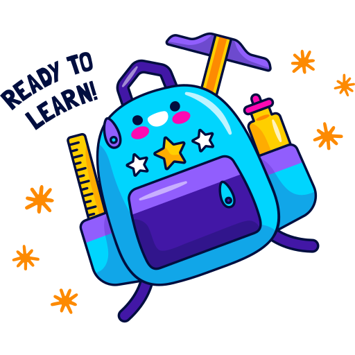 Student backpack image